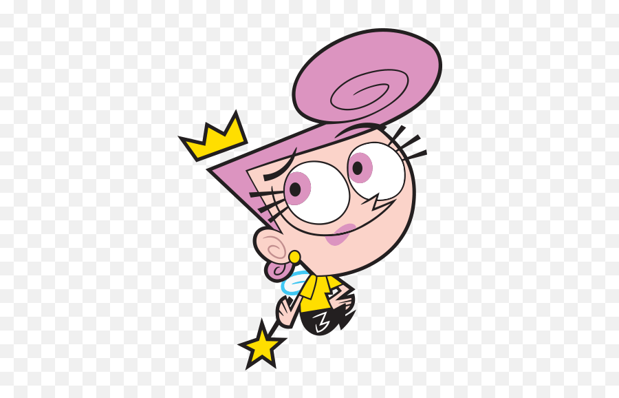 Wanda From The Fairly Oddparents Cartoon Nickcom - Wanda Fairly Odd Parents Png,Fairly Odd Parents Png