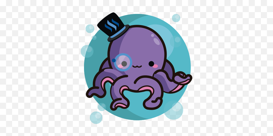 The Creative Commons Crypto Art - Kawaii Octopus Png,Octopus Png