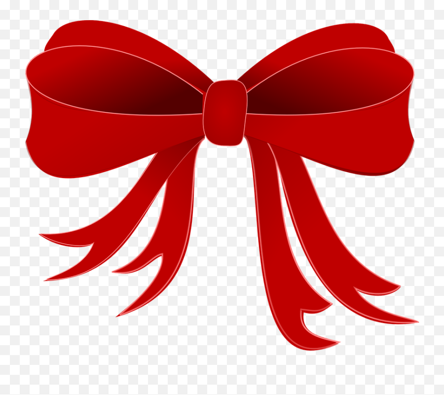Red Bow Ribbon Png Free Download - Clip Art Red Bow,Red Bow Png