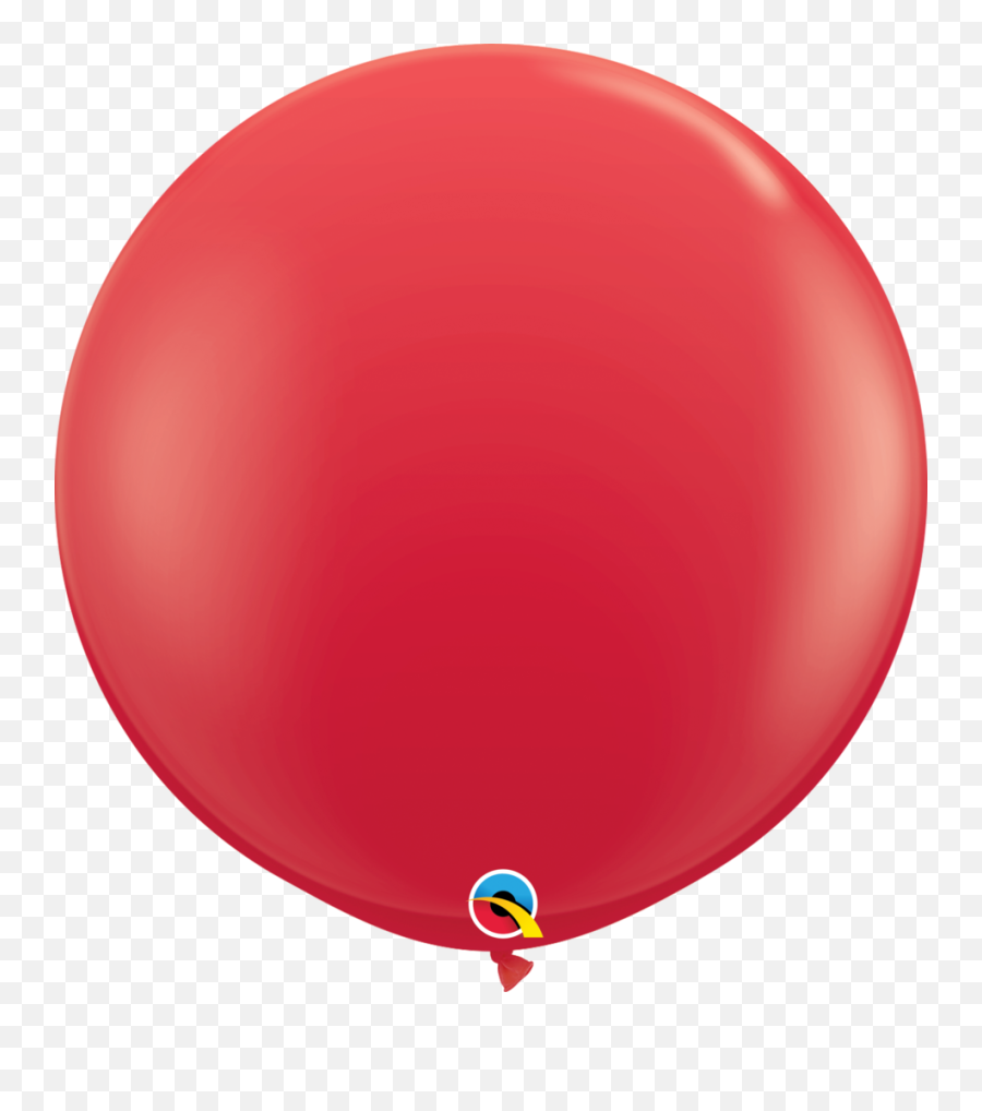 Large Round Red Giant Balloon 120 Cm - Balloon Png,Up Balloons Png