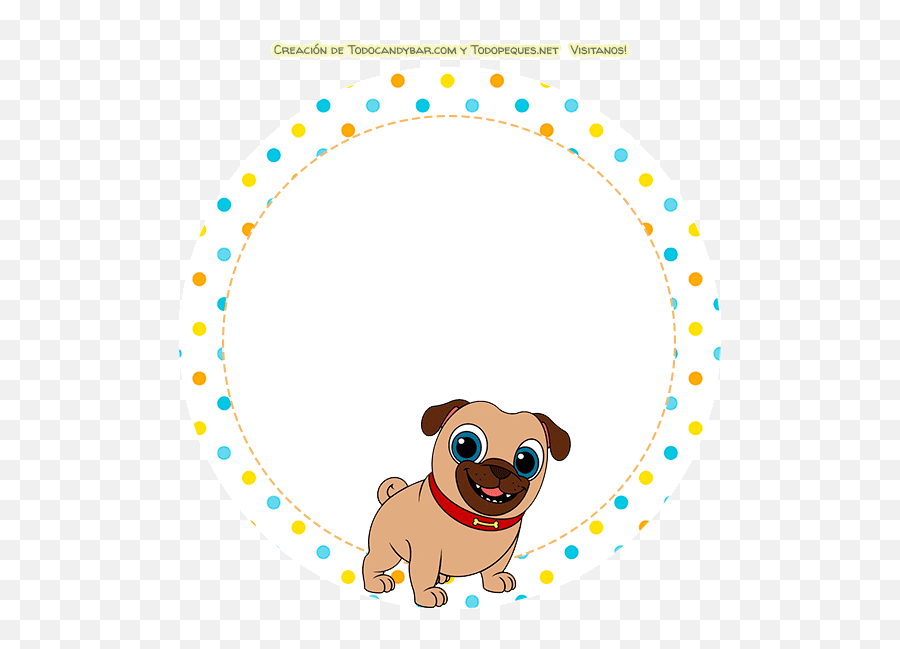 Puppy Dog Pals Stickers Bingo Y Rolly - Tag Bingo E Rolly Png,Puppy Dog Pals Png