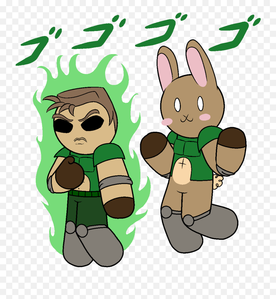 Pancakesu0027 Doodles U2014 U0026 Thereu0027s - Doomguy And Daisy Png,Doom Guy Png