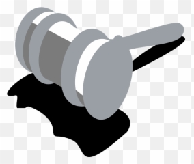 Judge Png Black And White Transparent - Palu Hukum Vector Png,Justice Png