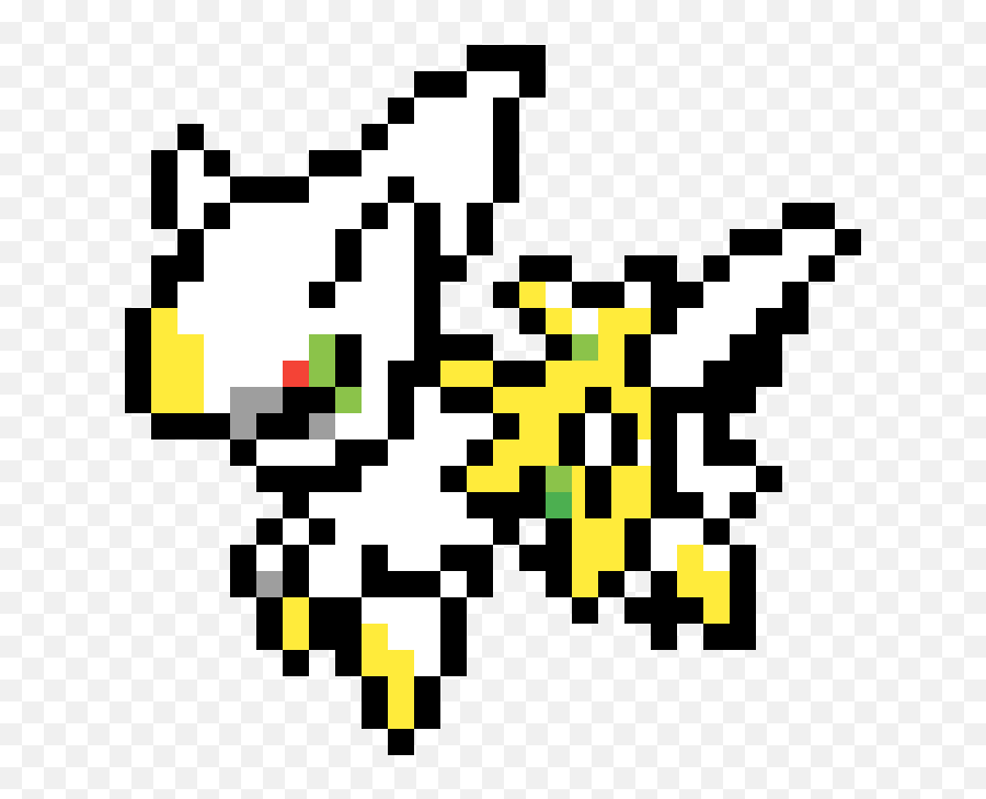 Pikachu Arceus Pixel Art Mewtwo Gif - Pikachu Png Download Pixel Art Pokemon Arceus,Mewtwo Png