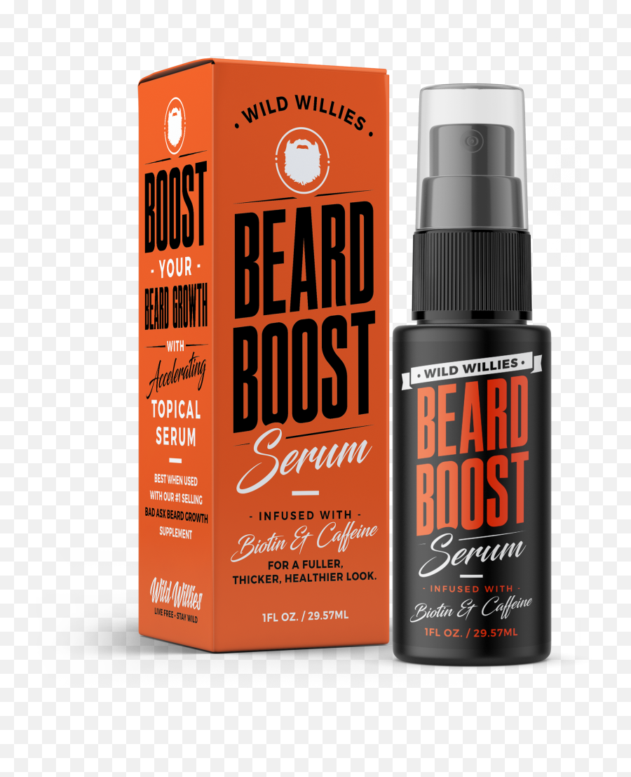Wild Willies Beard Boost Serum - Beard Boost Serum Png,Goatee Png