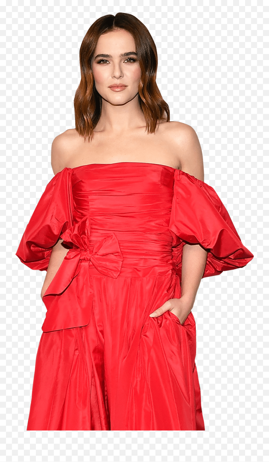 Scared Woman Png - Off Shoulder Red Carpet Dress Dress Celebs At Film Festivals,Woman In Dress Png