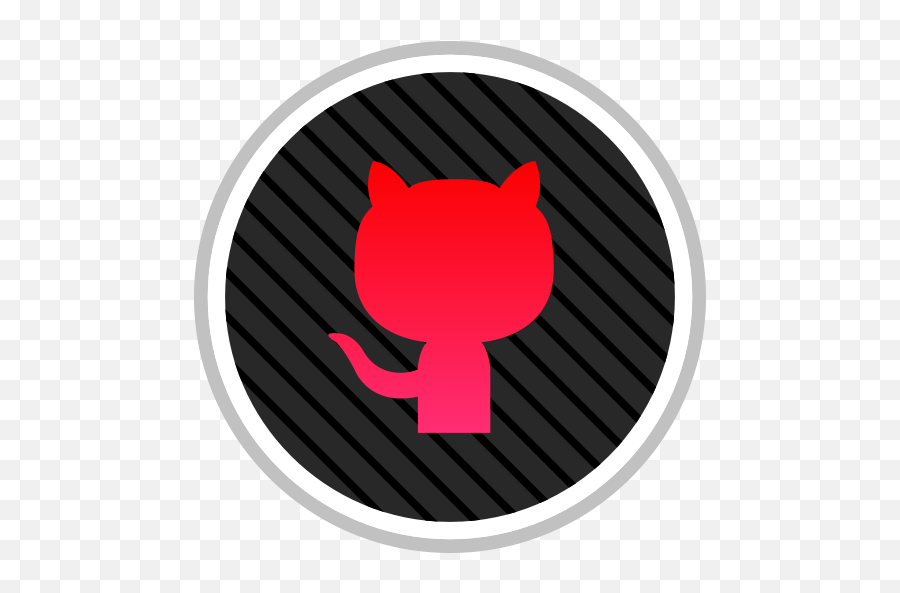 Media Social Online Github Icon - Transparent Red Twitter Logo Png,Github Icon Png