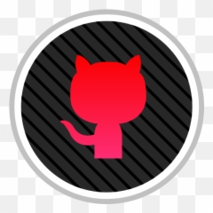 Media Social Online Github Icon - Transparent Red Twitter Logo Png