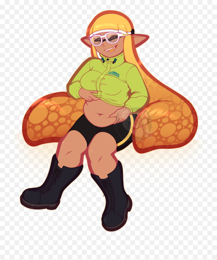 My Tropical Love Splatoon Know Your Meme - Chubby Splatoon Png,Splatoon Png