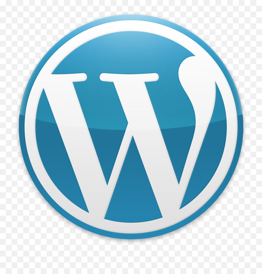 Wordpress Blue Logo - Logo Wordpress Png,Wordpress Png