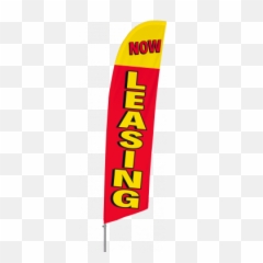 Bowflag Stock Design Now Leasing Banner - png