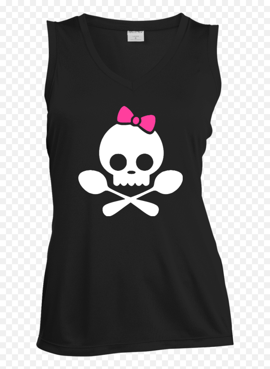 Skull Silhouette Png - Sleeveless,Skull Silhouette Png