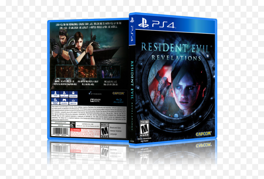 Resident Evil Revelations - Replacement Ps4 Cover And Case No Game Modern Warfare Ps4 Case Png,Resident Evil 2 Logo Png