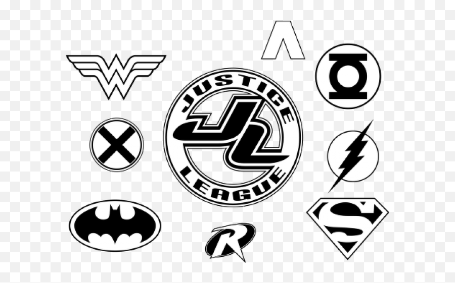 Download Hd Premier League Clipart Logo - Justice League Justice League Logo Circle Png,Justice League Logo Png