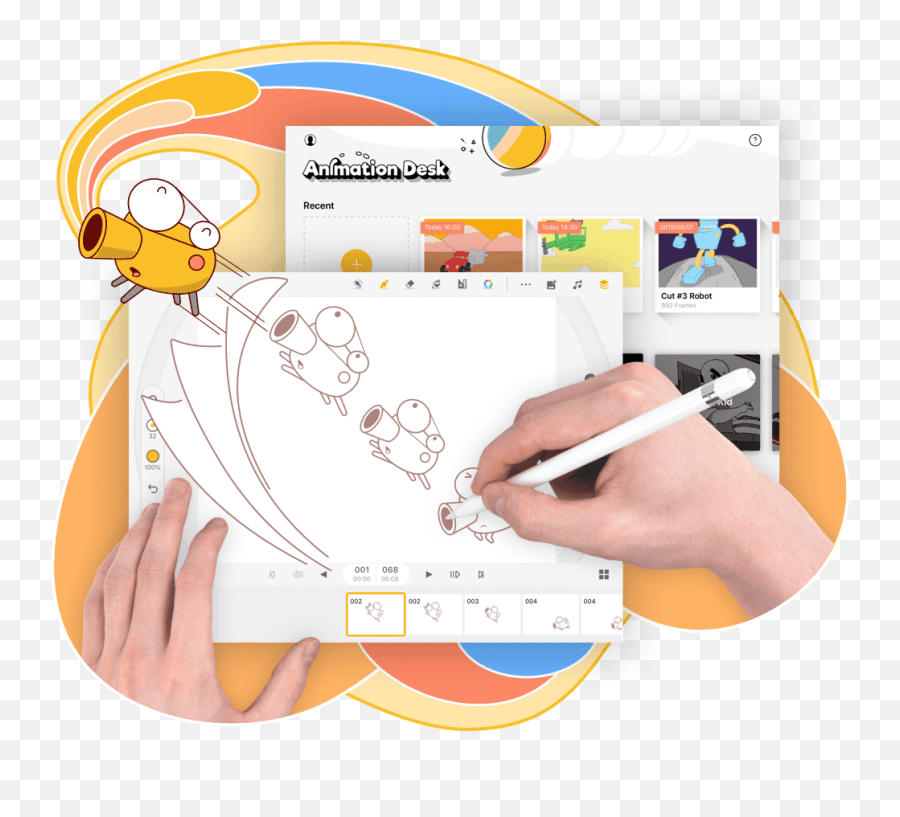 Animation Desk The Best App - Animation Desk App Png,Animated Transparent