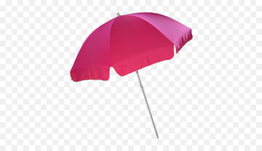 Beach Umbrella - Pink Solid Png,Beach Umbrella Png