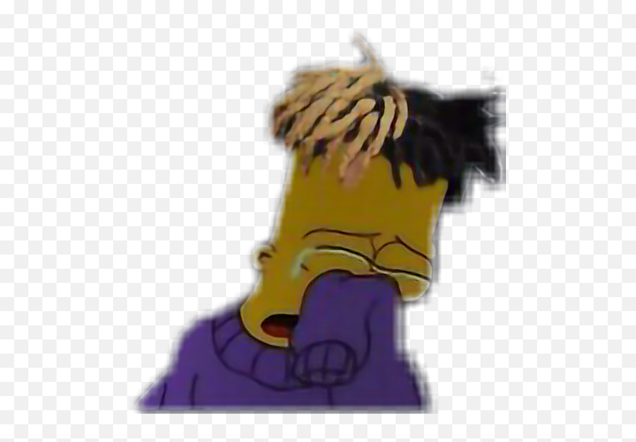 Redbubble Free Xxxtentacion Scarf - Bart Simpson As A Rapper Png,Xxxtentacion Png