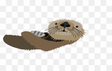 Otter Transparent Images Png - Cartoon Sea Otter Png,Otter Png