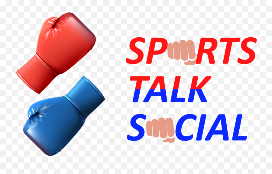 Sports Talk Social Boxing Themed Logo - Windwärts Png,Boxing Logos