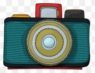Cartoon Camera - Png