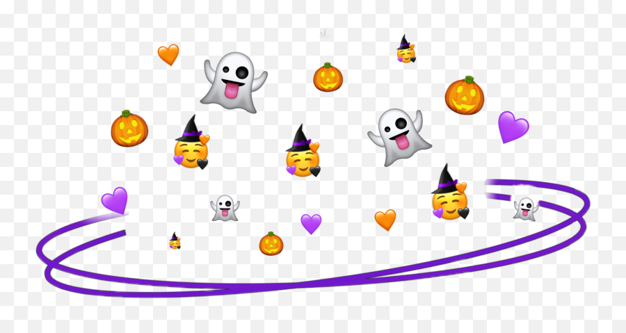 Halloween Crown Emoji Witch Sticker By S - Dot Png,Pumpkin Emoji Png
