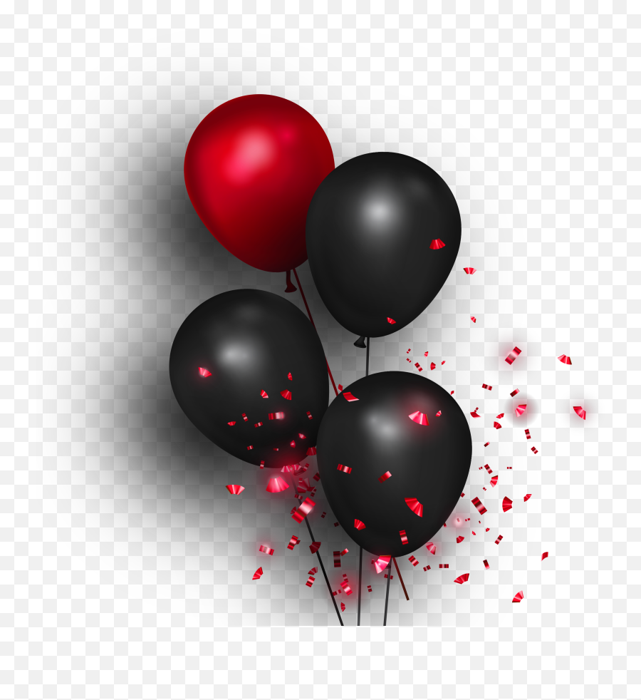 Vector Black And Red Balloons Free Png - Pnglibrarycom Balloon,Black Balloon Png