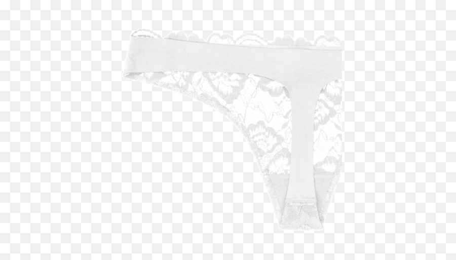 Lace Front Thong White Sneaky Vaunt - White Thong Png Transparent,Transparent Lace Png