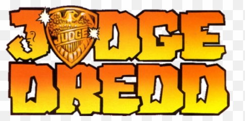 Judge Dredd Dispenses Justice - Judge Dredd Comic Png,Judge Dredd Logo