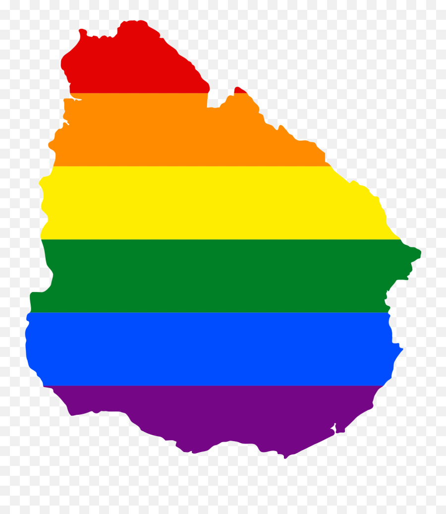 Lgbt Flag Map Of Uruguay - Elecciones Departamentales 2020 Resultados Png,Uruguay Flag Png