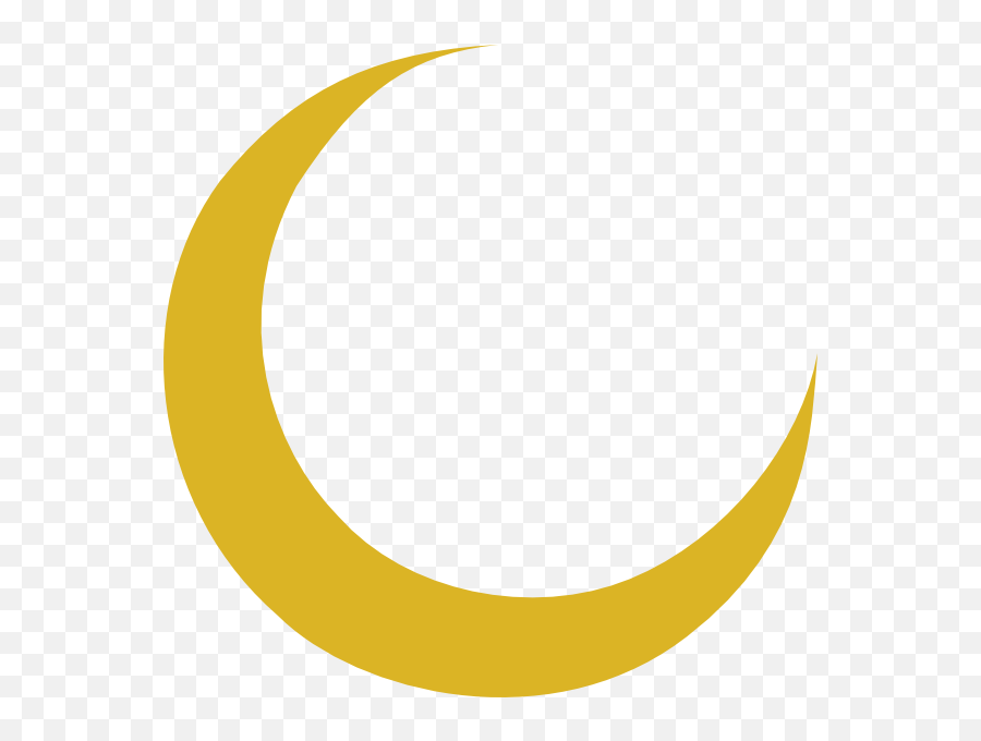 Crescent Moon Vector Art - Vector Crescent Moon Png,Moon Silhouette Png