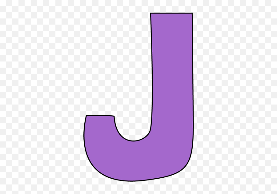 Purple Letter J Clip Art - Purple Letter J Image Purple Letters Clipart Png,Letter J Png