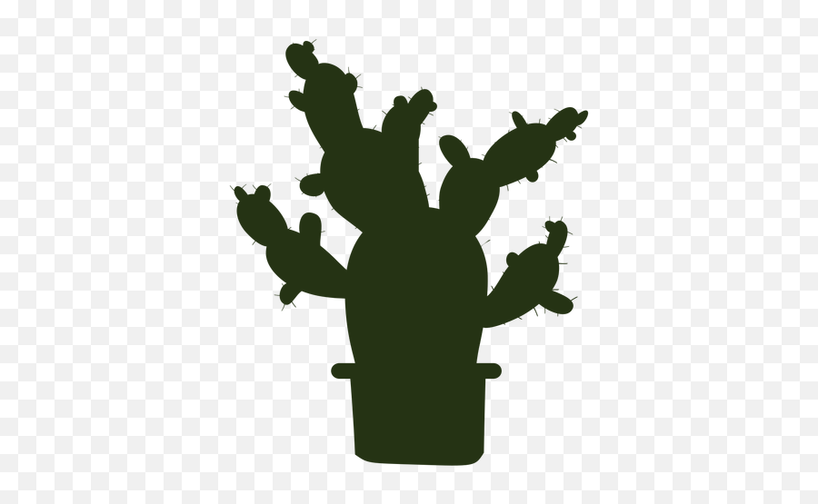 Pin - Cactus Png,Plant Silhouette Png