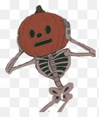 Halloween Skeleton Cartoon Sticker - Over The Garden Wall Icons png