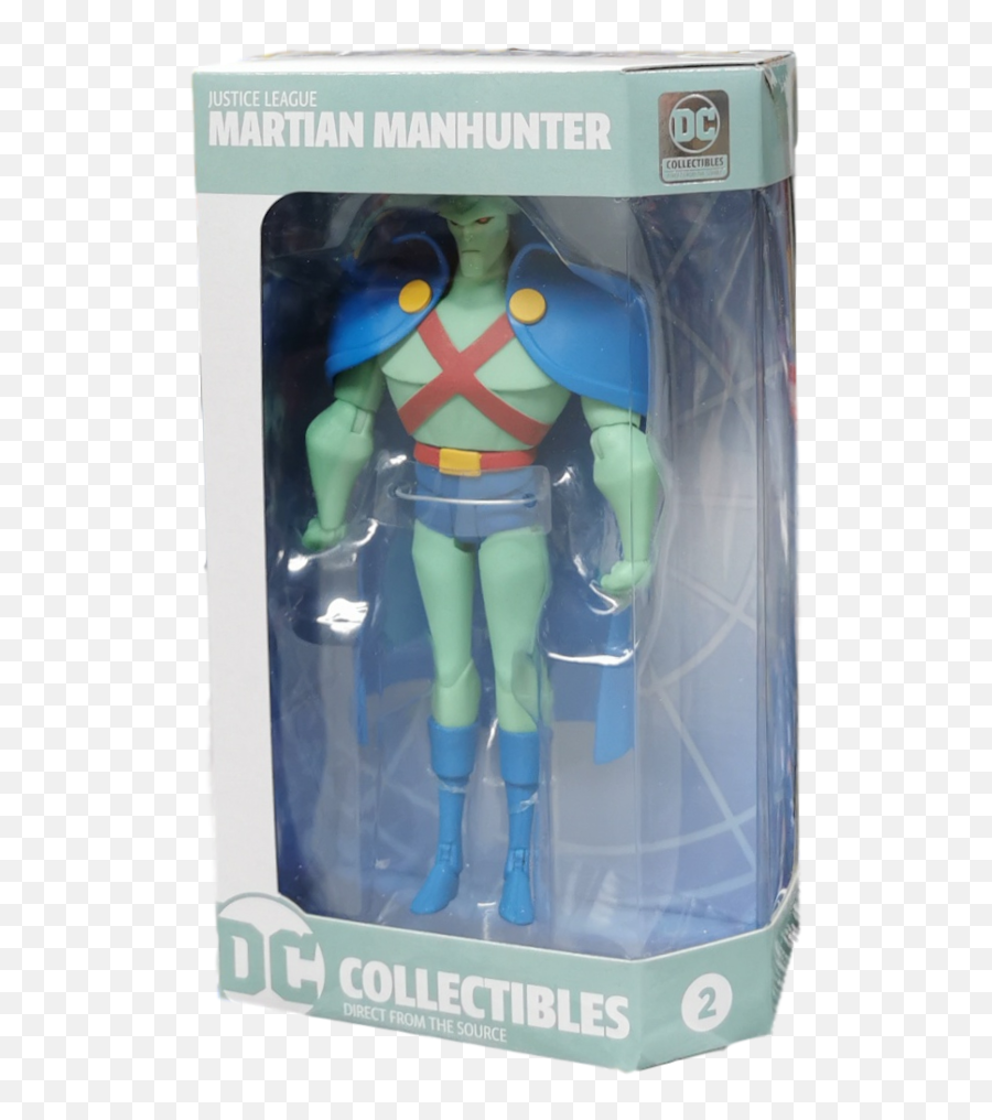 Dc Collectibles - Justice League Animated Series Martian Manhunter 6 Action Figure Green Lantern Png,Martian Manhunter Png