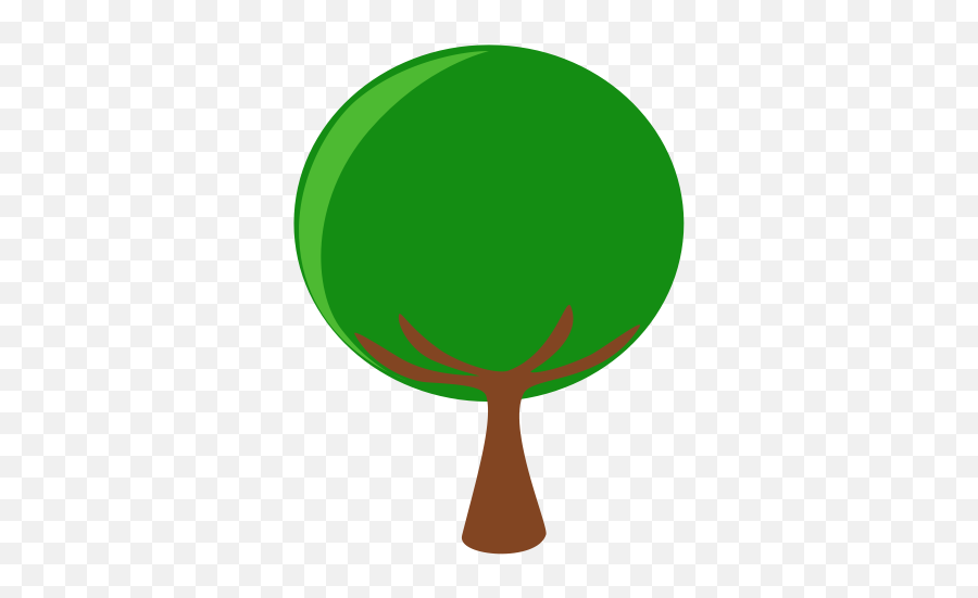 Tree Trees Simple Mini Sticker - Dot Png,Simple Tree Icon