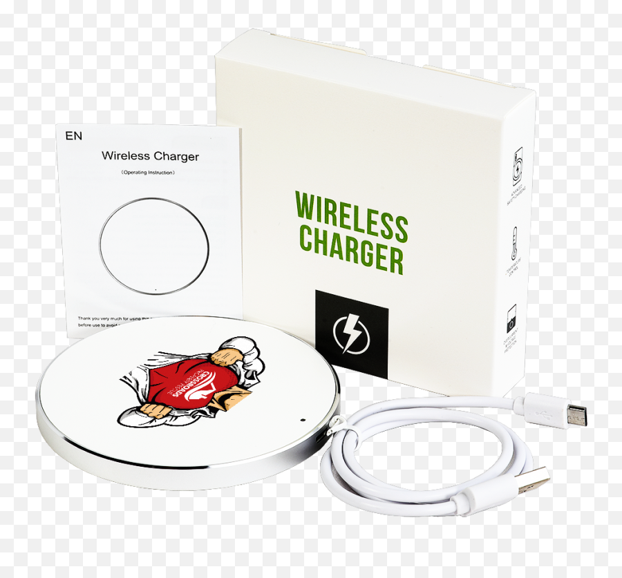 Deerfield Sleek Metallic 5w Wireless Charger - Wsc26 Packaging And Labeling Png,Panasonic Eluga Icon Back Cover