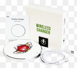 Deerfield Sleek Metallic 5w Wireless Charger - WSC26 Packaging And Labeling png