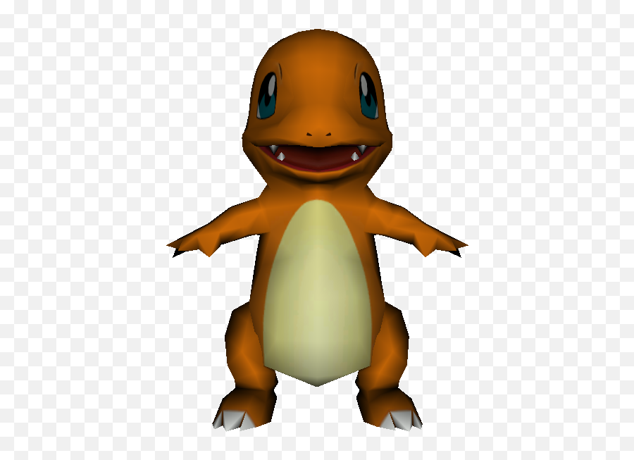 Wii - Pokémon Battle Revolution 004 Charmander The Pokemon Battle Revolution Models Png,Charmander Png