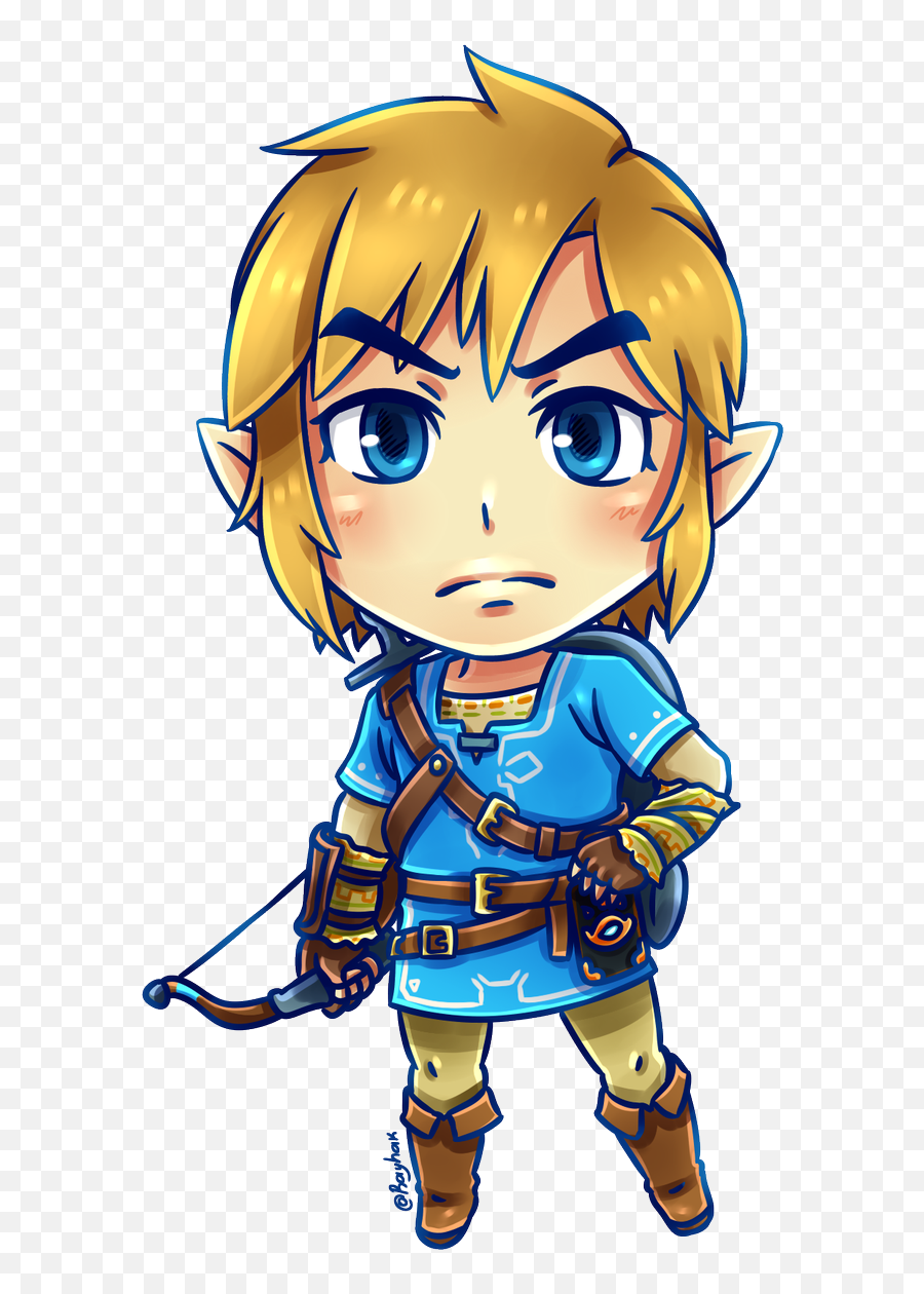 Tlozbotw Hashtag - Chibi Link Zelda Breath Of The Wild Png,Breath Of The Wild Link Png