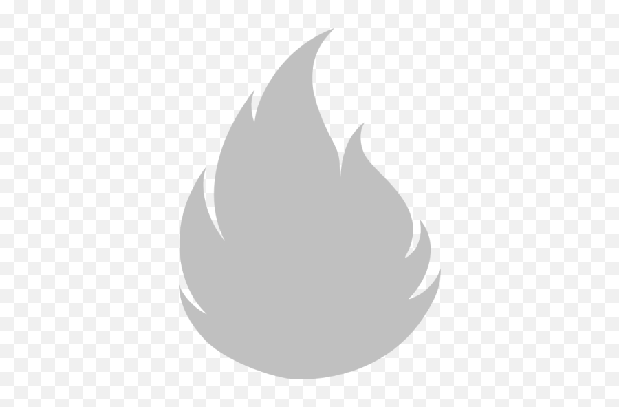Silver Flame 2 Icon - Free Silver Flame Icons Orange Flame Icon Png,Flame Icon Transparent