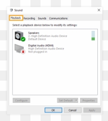 Sound Issues Virtual Classroom And Not Hearing Participants - Right Click Speaker Windows png