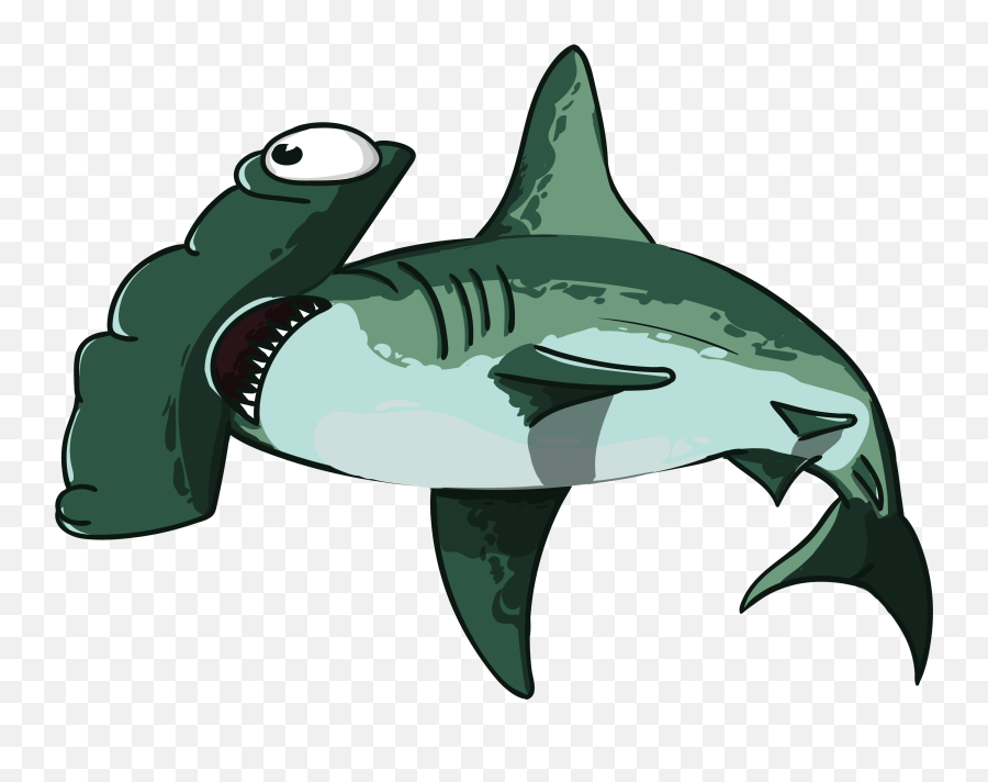 Shark Clipart Transparent Background - Png Hiu Martil Vector,Shark Clipart Transparent Background