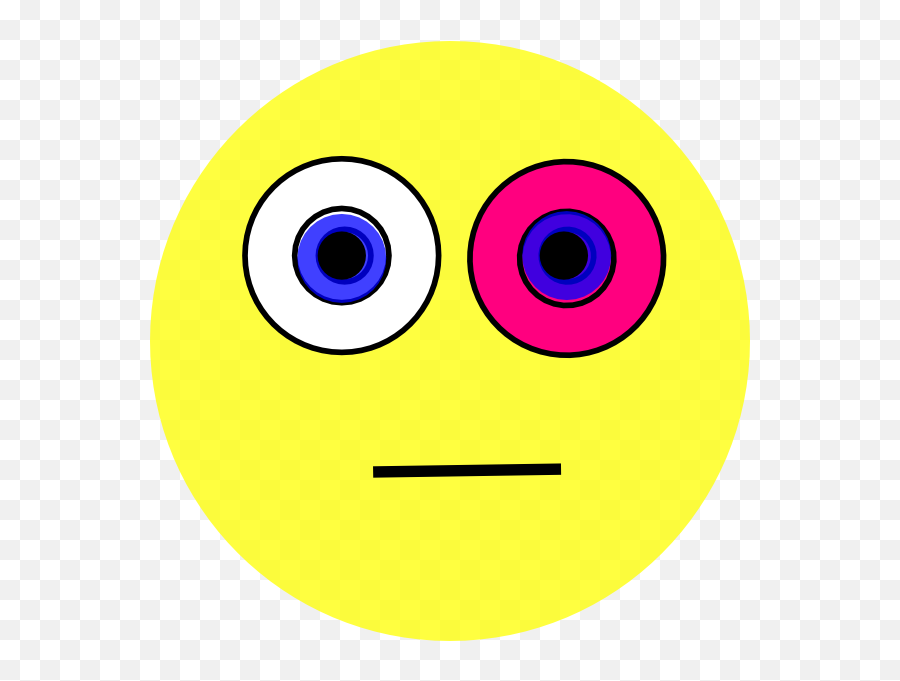 Pink Eyes Clipart Cartoon - Smiley Png Download Full Pink Eyes Clip Art,Pink Pinterest Icon