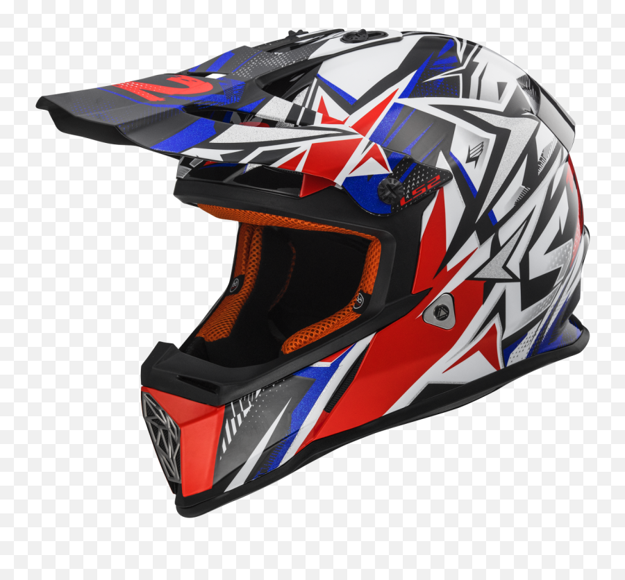 Ls2 Mx437 Evo Fast Roar Crusher Off Road Motocross Motorcycle Quad Acu Helmet Ebay - Casco Ls2 Cross Png,Icon Chief Helmet