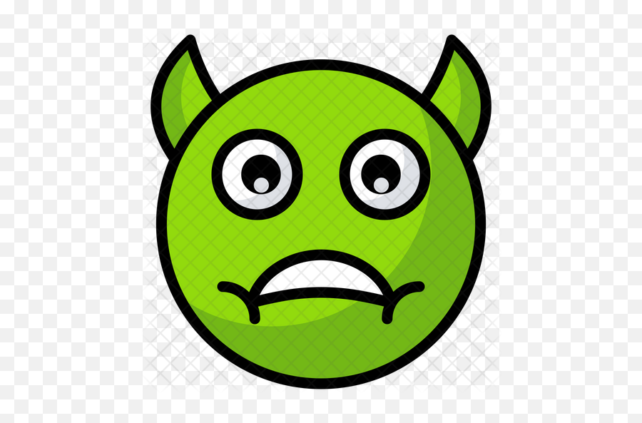 Devil Emoji Icon Of Colored - Cartoon Png,Devil Emoji Transparent