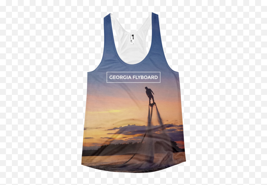 Sunset - Womenu0027s Racerback Tank Active Tank Png,Icon Georgia 2016