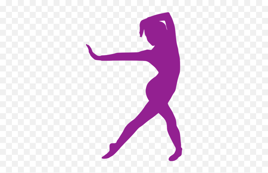 Purple Exercise Icon Public Domain Vectors - Colorful Dancer Silhouette Png,Exercise Icon Png