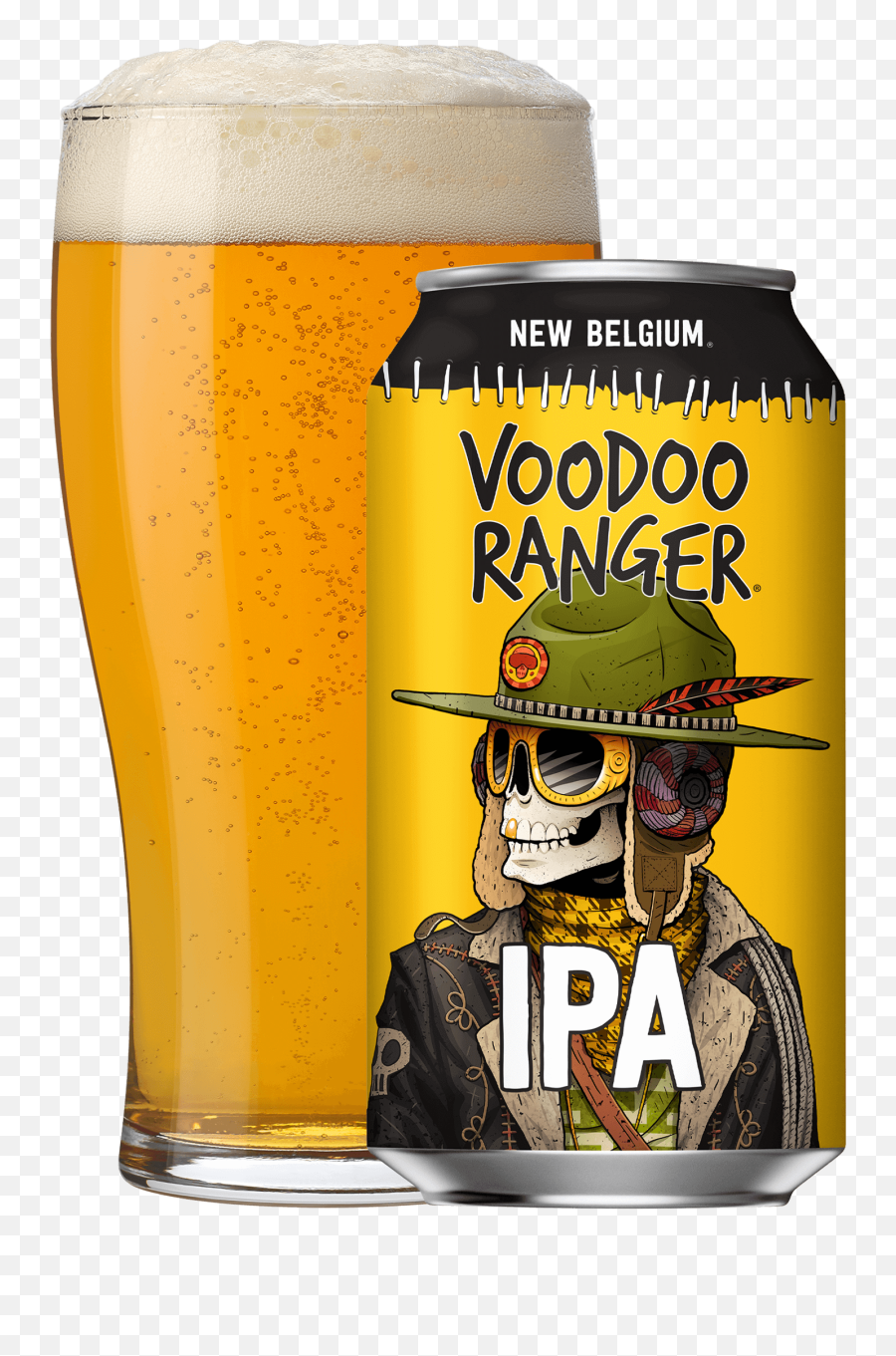 Voodoo Ranger Ipa New Belgium Brewing - Voodoo Ranger Beer Png,Icon Hoodoo Helmet
