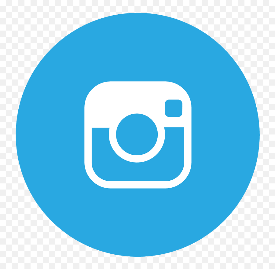 Blue Instagram Logo Clipart - Clipart World Circle Blue Instagram Logo Png,Instagram Icon Aesthetic