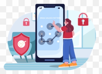 Pattern Lock Icon - Download in Flat Style Camera Phone png